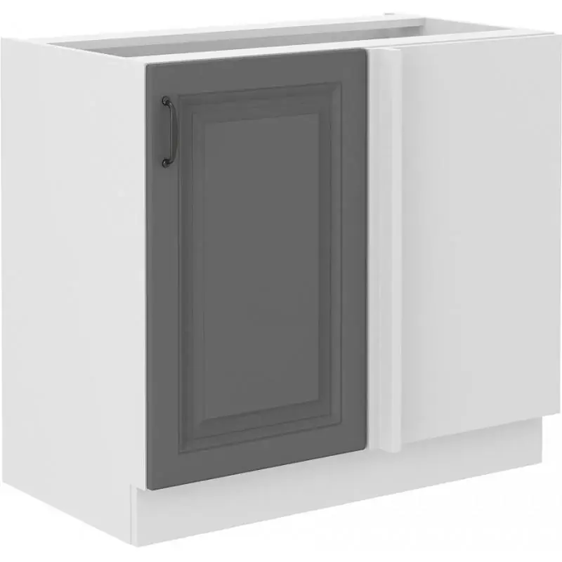 105 SPODNÍ ROHOVÁ - 105 DN 1F BB - STILO DUSTGREY / BÍLÝ Cenově Výhodný